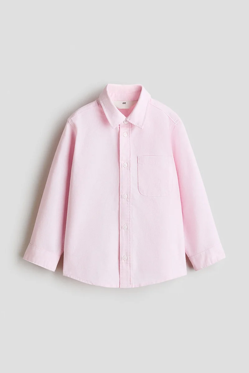 اتش اند ام قميص من القطن